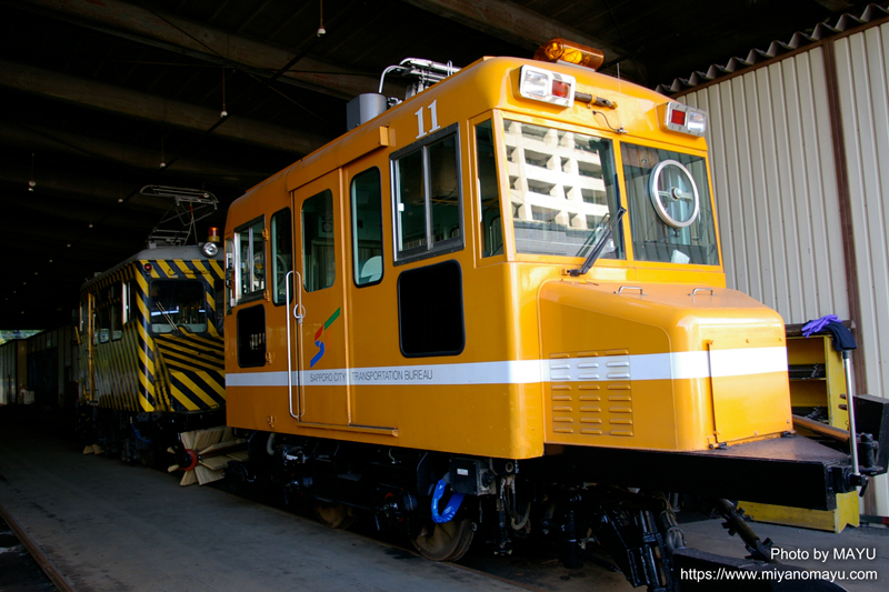 ササラ電車の新型車 雪21号 に遭遇 北の暮らし 札幌 宮の森から