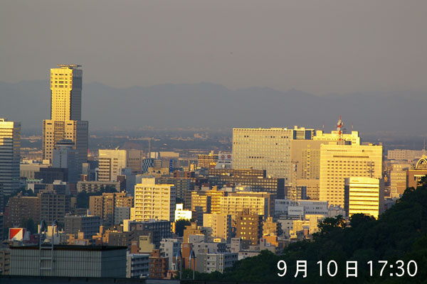 夕方