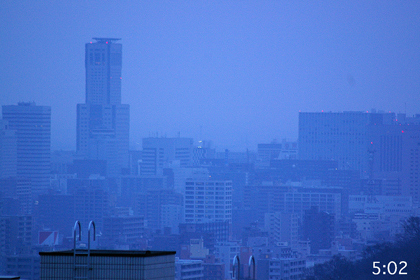 夜明け