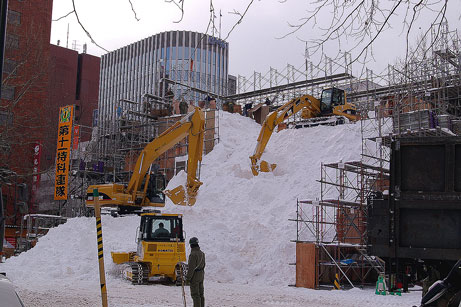 雪積み