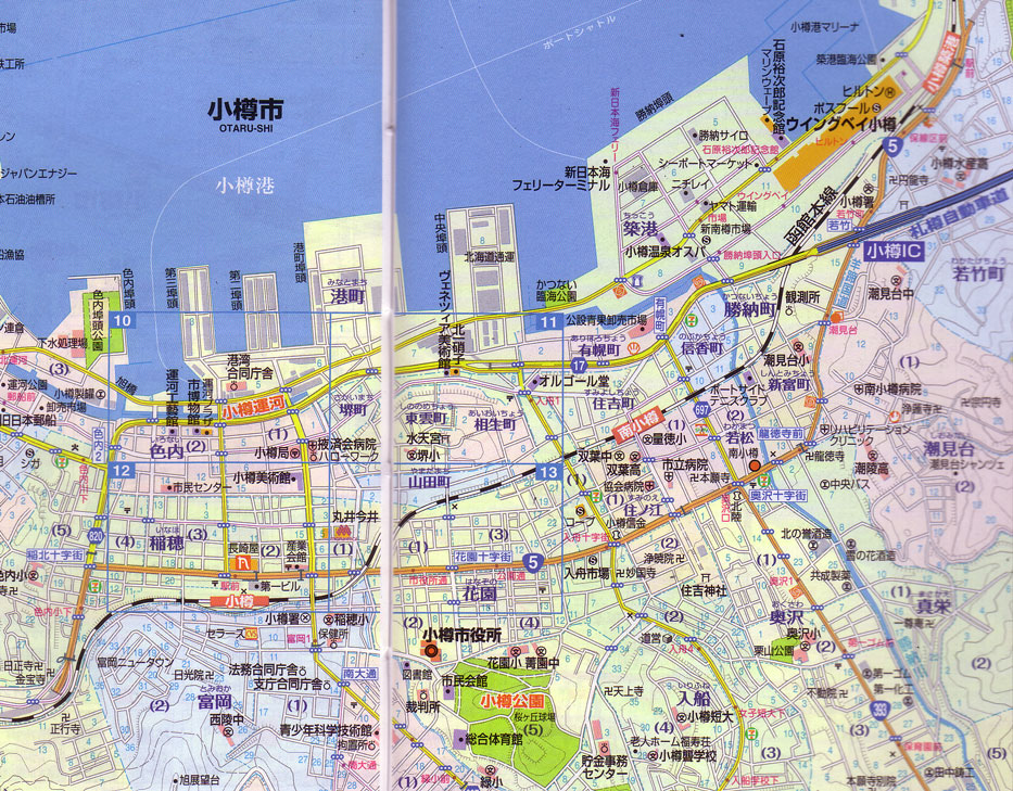 小樽地図