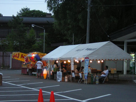 盆踊り会場