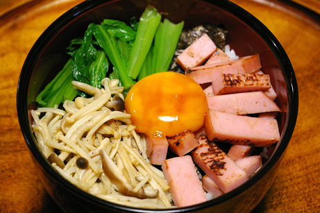 お月見丼