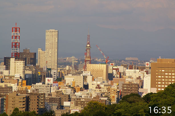 夕方