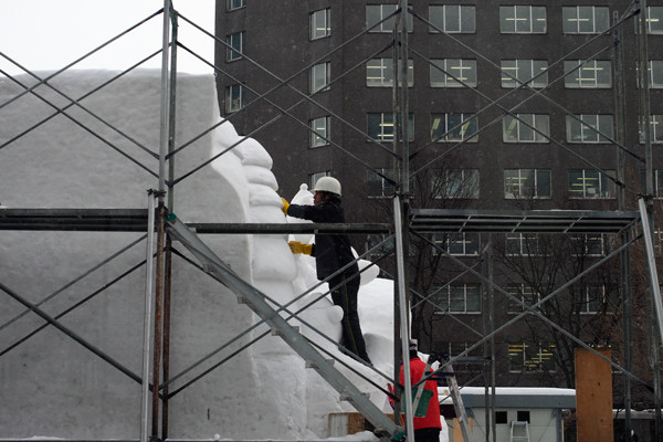 雪像横