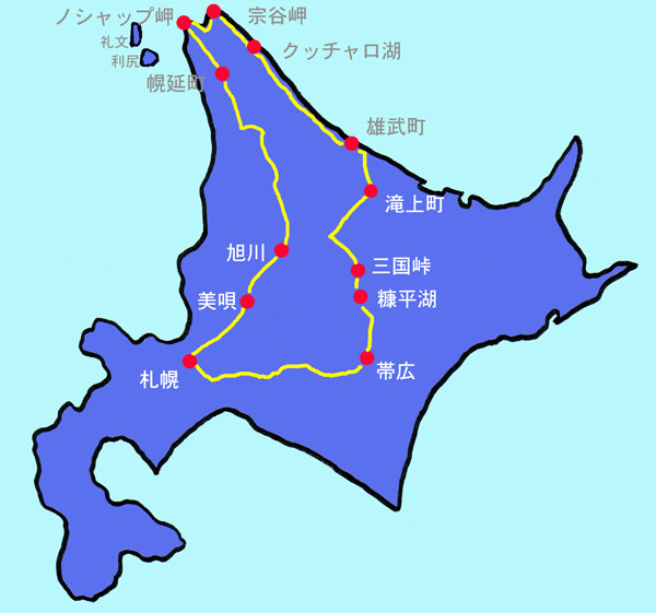 北海道地図