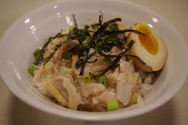 鶏玉丼